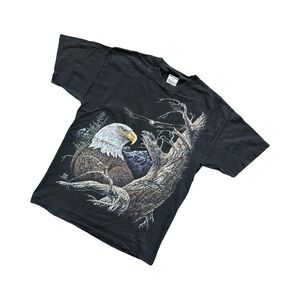 Vintage 90s American Eagle Nature AOP T-Shirt